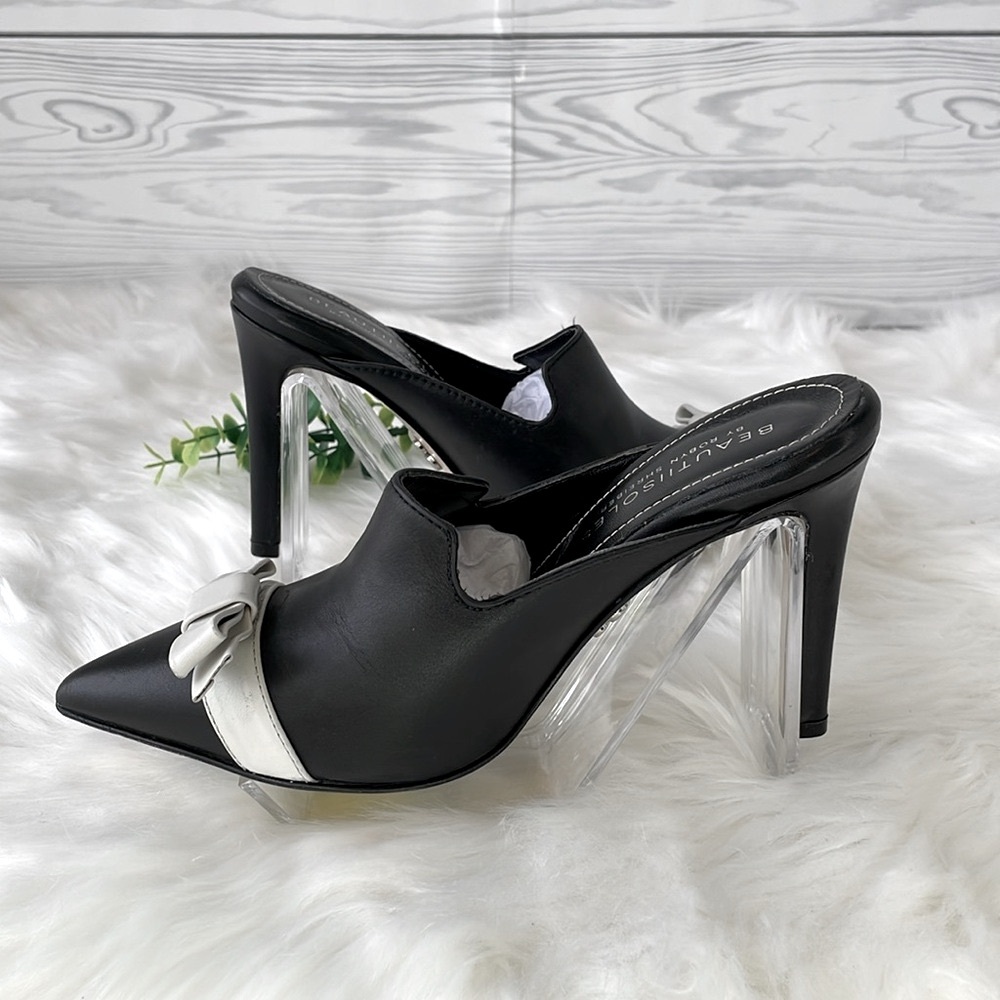 BEAUTIISOLES “Lisa” Mule Heels - Picture 4 of 13